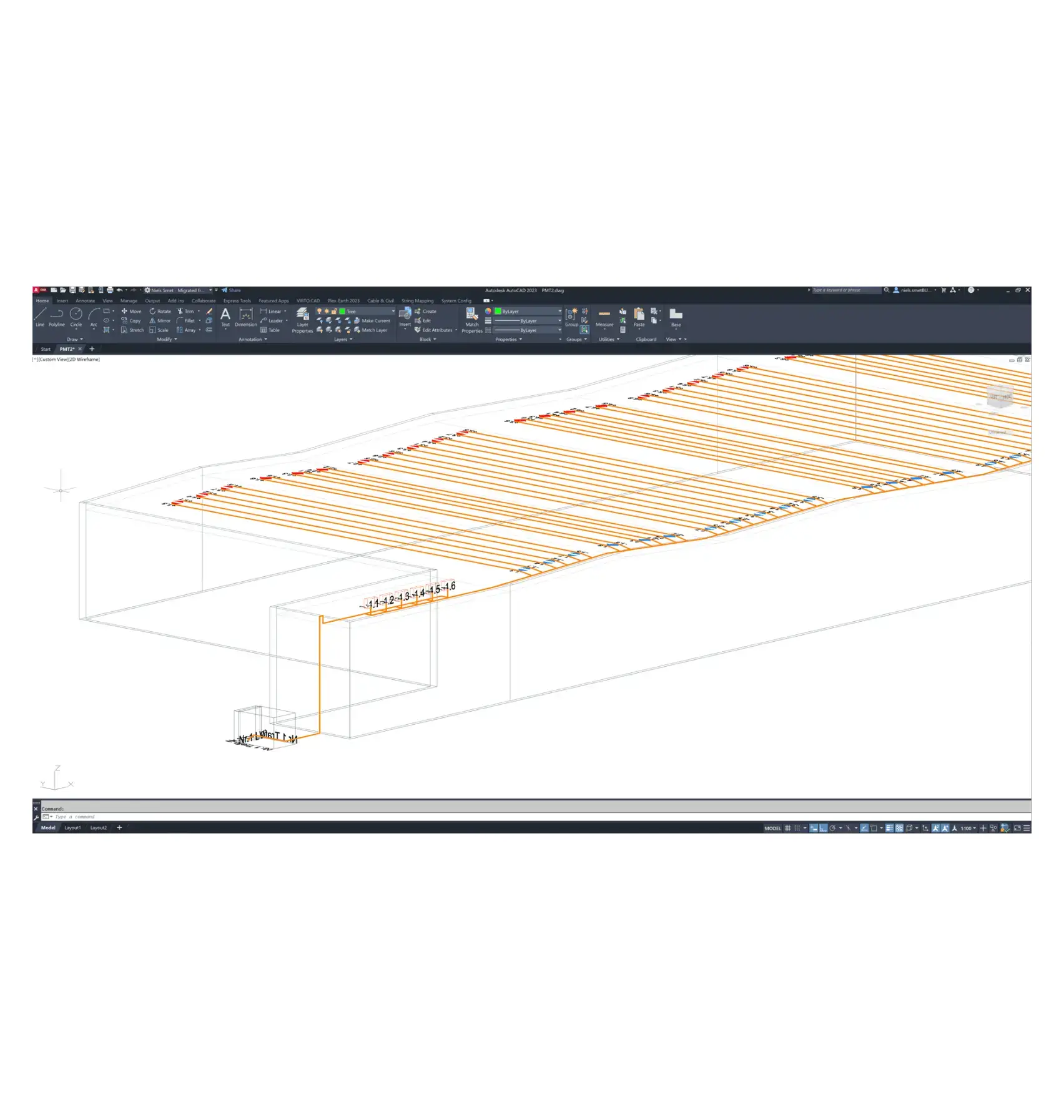 Designing of Earthing, Cable Route & Wiring