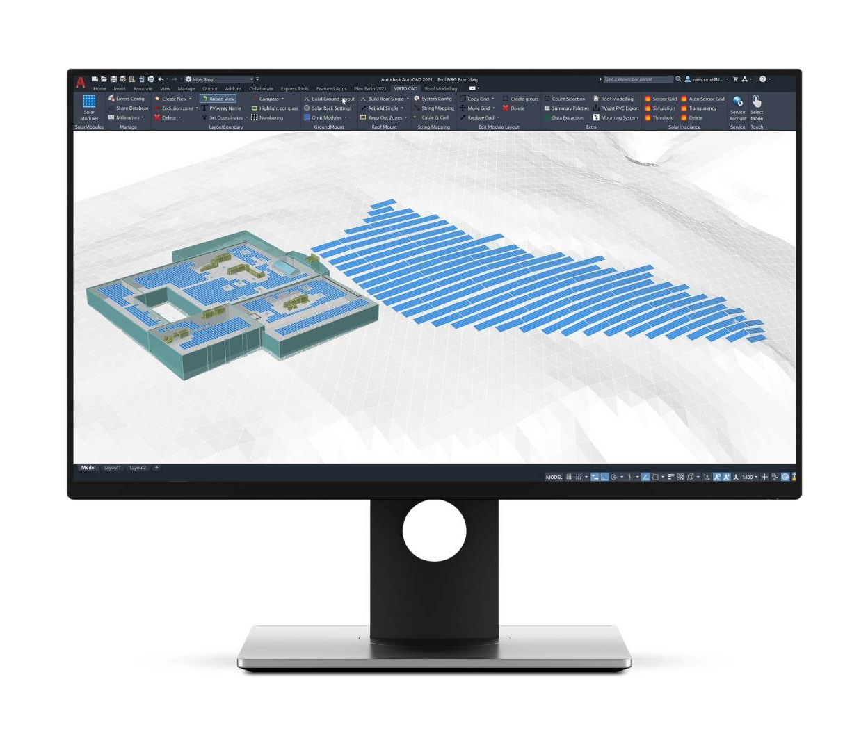 Designing of Array & General Arrangement Layout